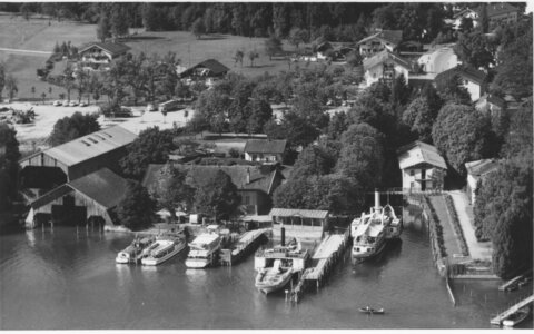 Hafen Prien/Stock um ca. 1960