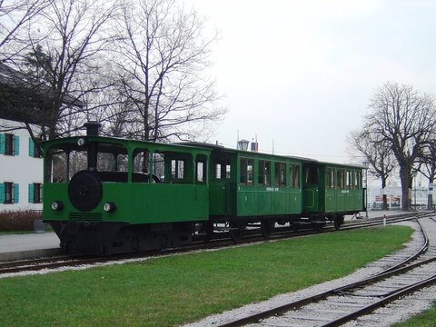 Diesellok der Chiemsee-Bahn